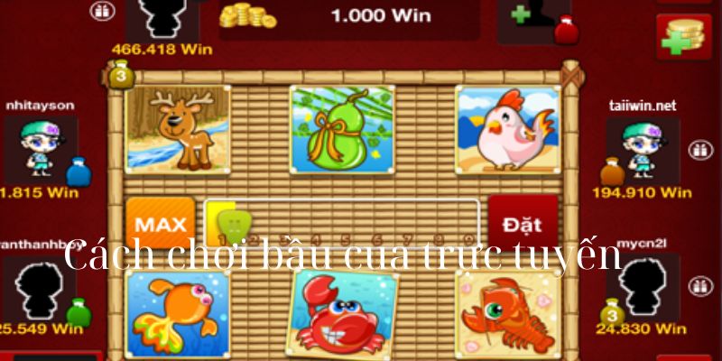 Bảng cược trực quan trong Bầu Cua Won88